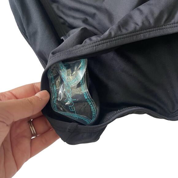 Bleu Rod Beattie OFF THE GRID ONE SHOULDER ONE PIECE SWIMSUIT Black Size 8 - Picture 4 of 7